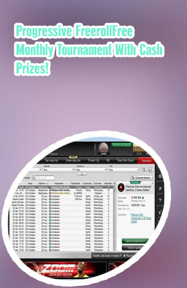 Freeroll poker