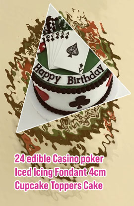 Poker cake