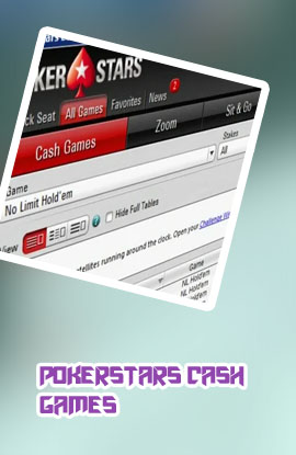 Pokerstars cash games