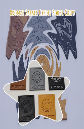 Starwars poker chips