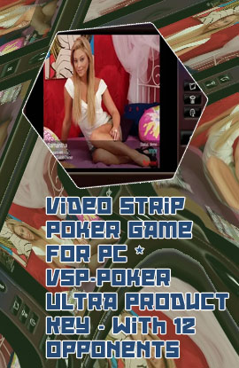 Video strip poker game
