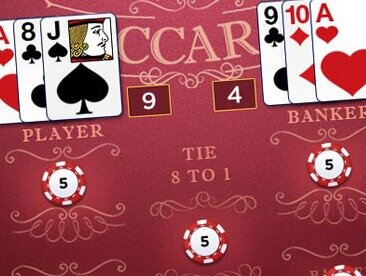 The best hand rankings for bacarrat game